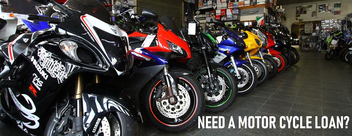 motor cycles loan